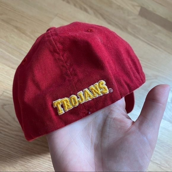 USC University of South Carolina Travelers Hat Medium Large Red Gold - Picture 5 of 7